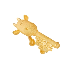 순금 소 건물주 돌반지 1.875g